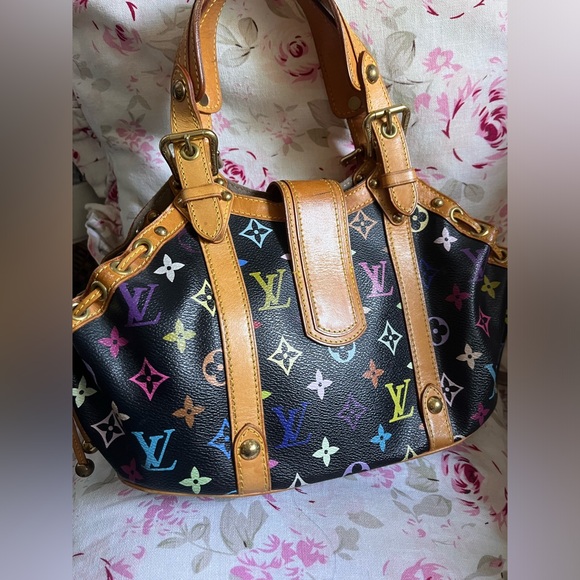 🎨Louis Vuitton X Takashi Murakami Theda Bag - Picture 7 of 14